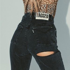 Princess Polly RAGGED PRIEST BUTT CUT JEAN